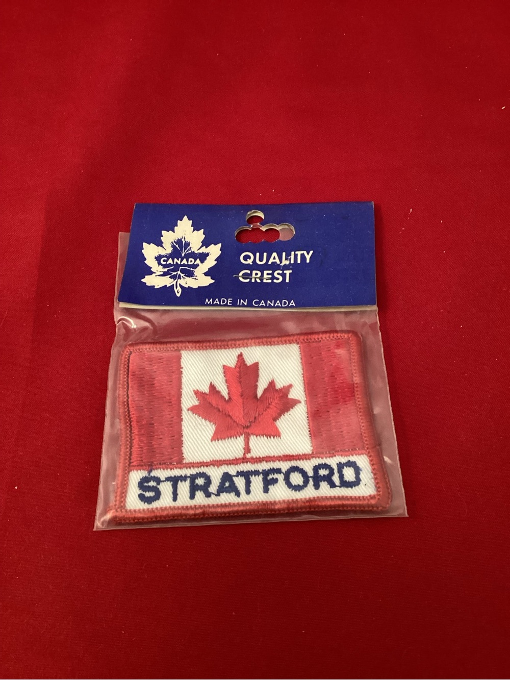 Stratford Maple Leaf Patch